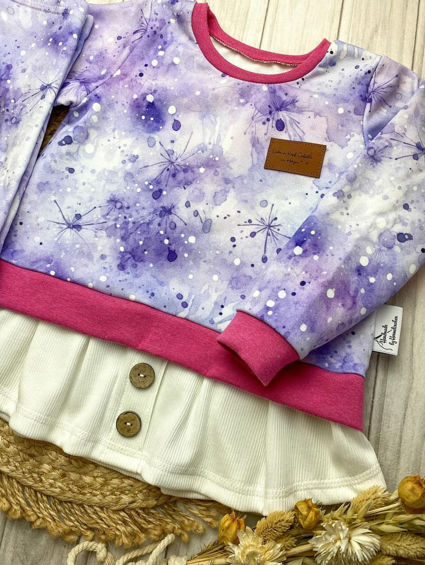 Flecken Lila Wintervorbestellung